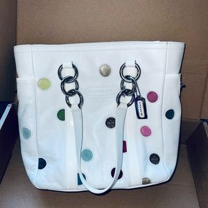 Polka Dot Coach Bag